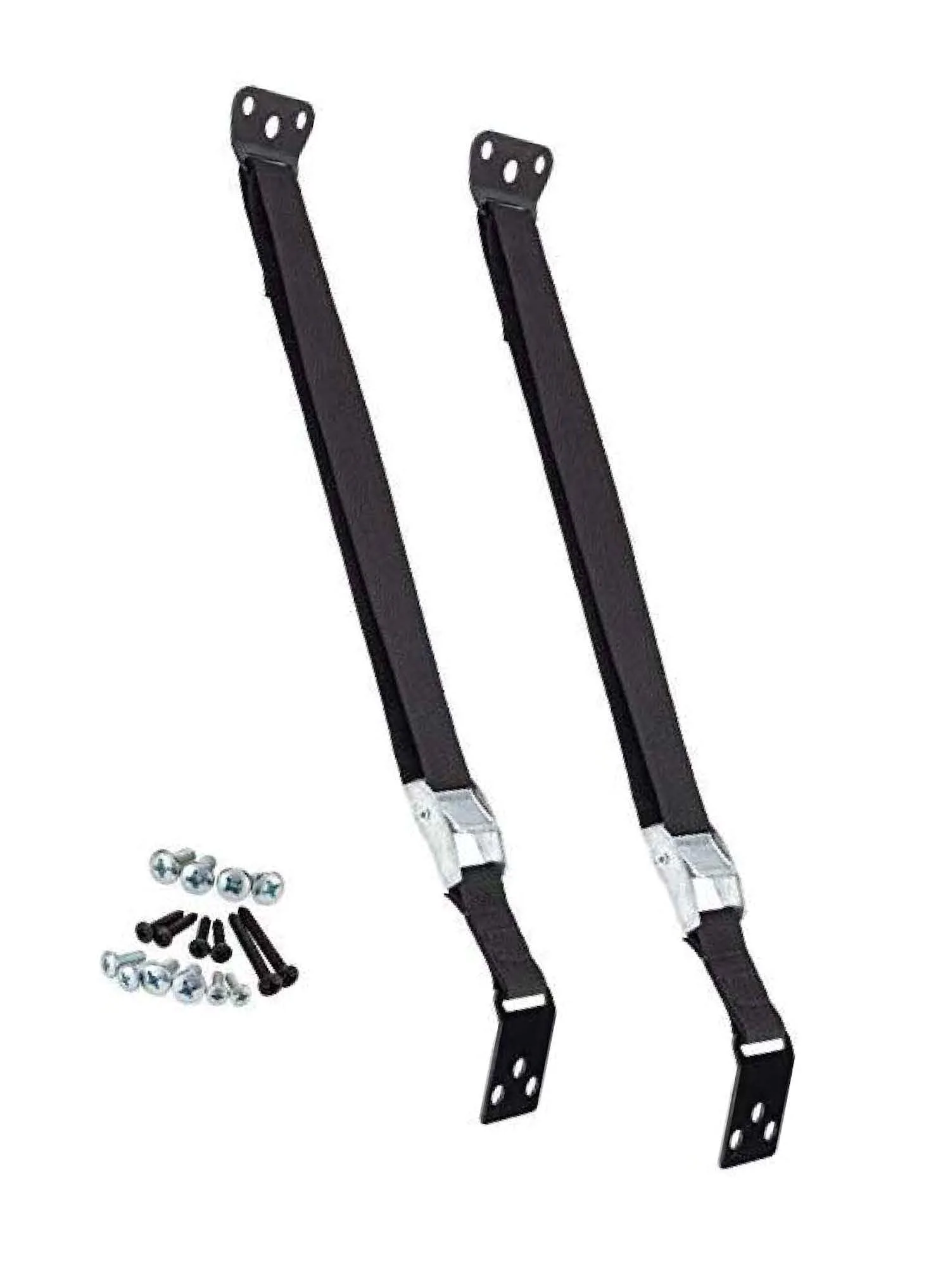 Safety Innovations Heavy Duty TV & Furniture Straps, Black, 2-pack