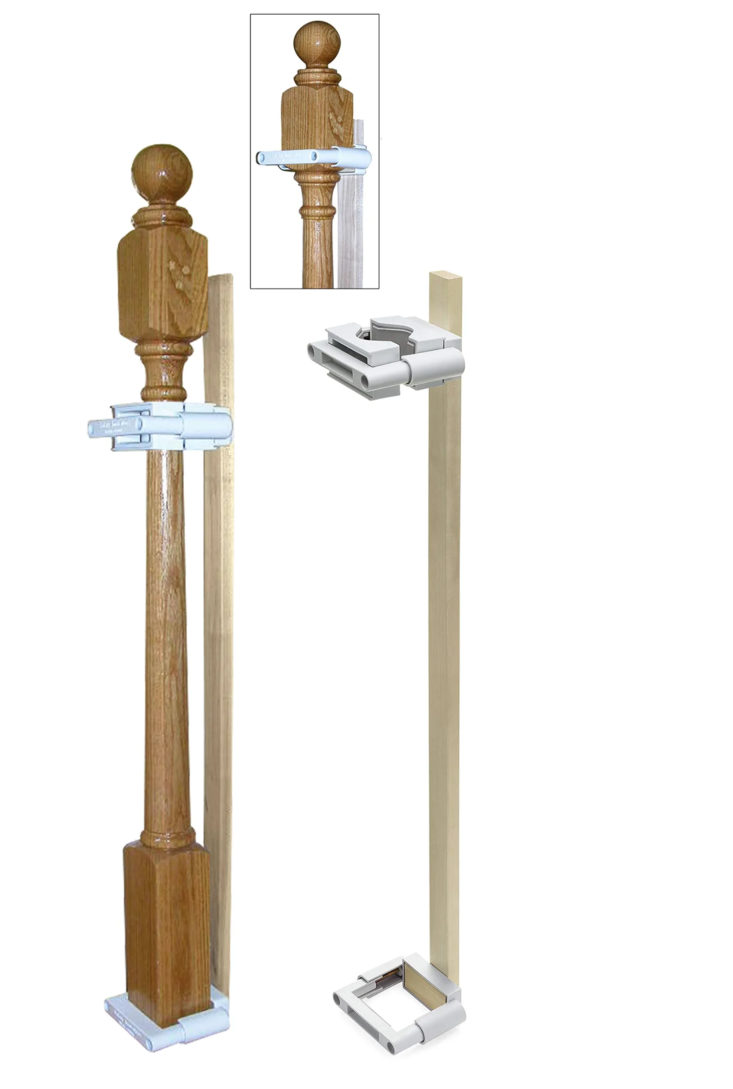 Safety Innovations No Hole Stairway Gate Mounting Kit, Single