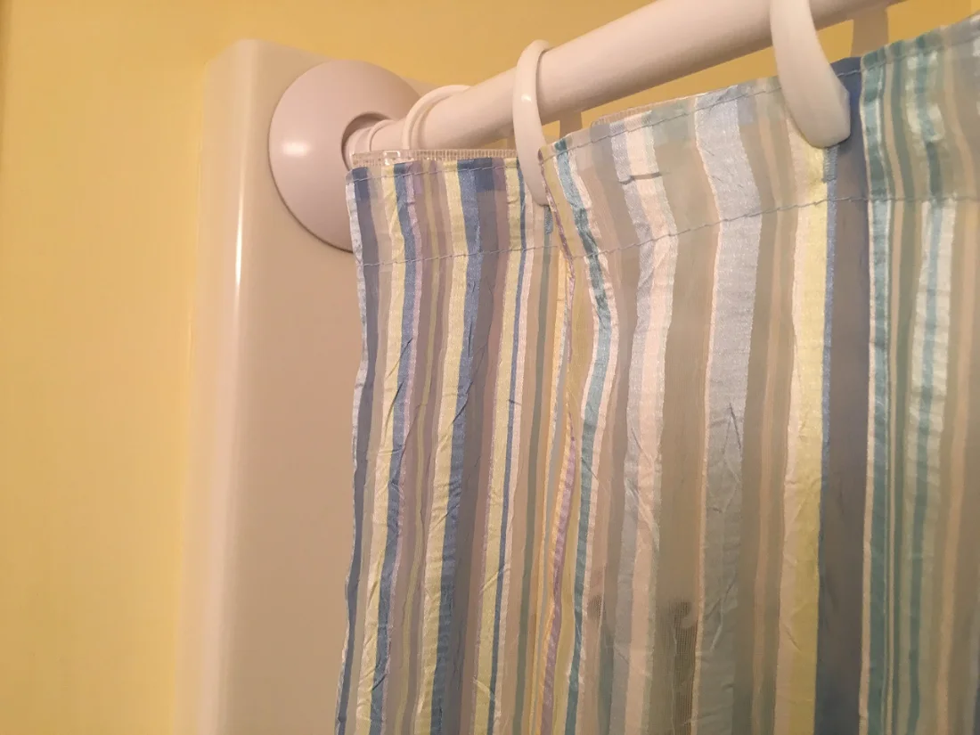 Safety Innovations Stay-Put Shower Curtain Rod Mount, 2-pack, view 8